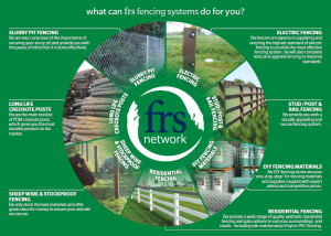 What FRS Fencing can do for you