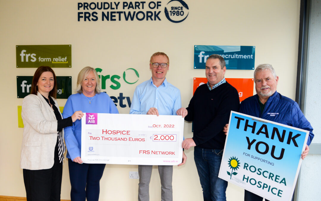 €2,000 Raised in Support of Hospice Charity